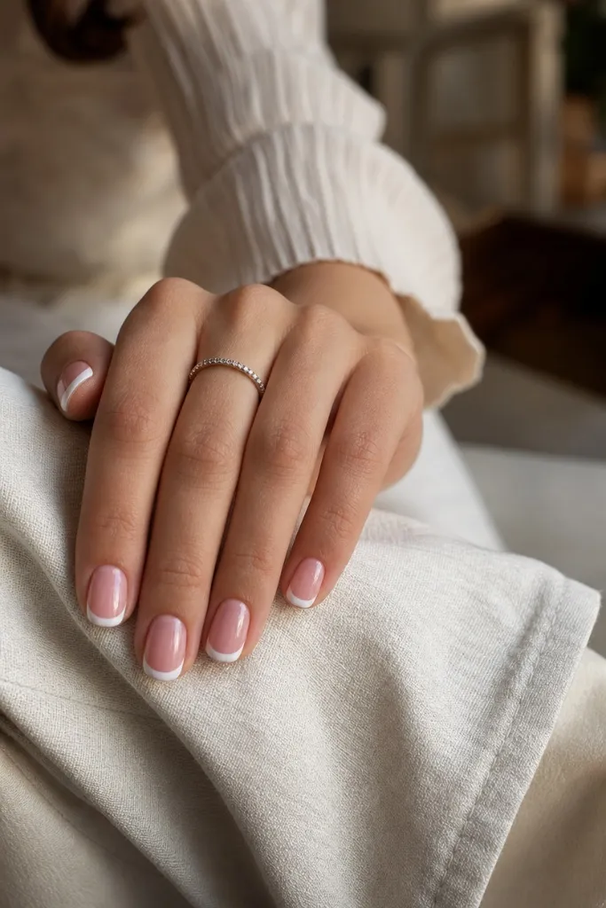 Short Summer Nails 2026 Inspo Classic French Manicure That Will Never Not Be Perfect