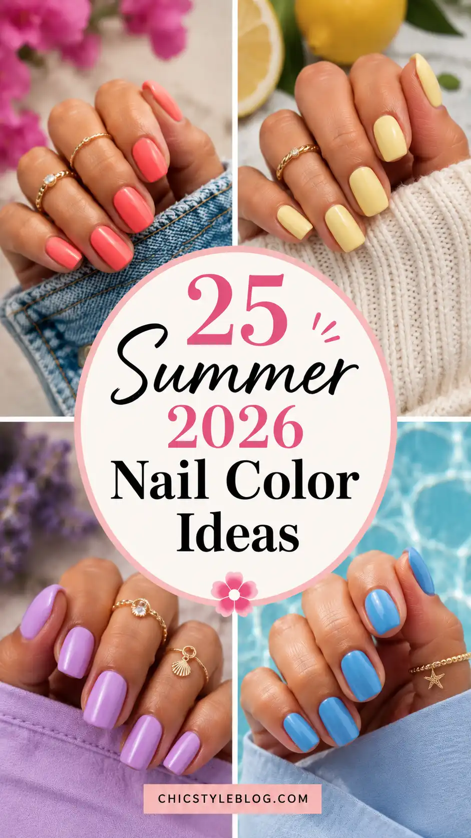 Summer 2026 Nail Color Ideas