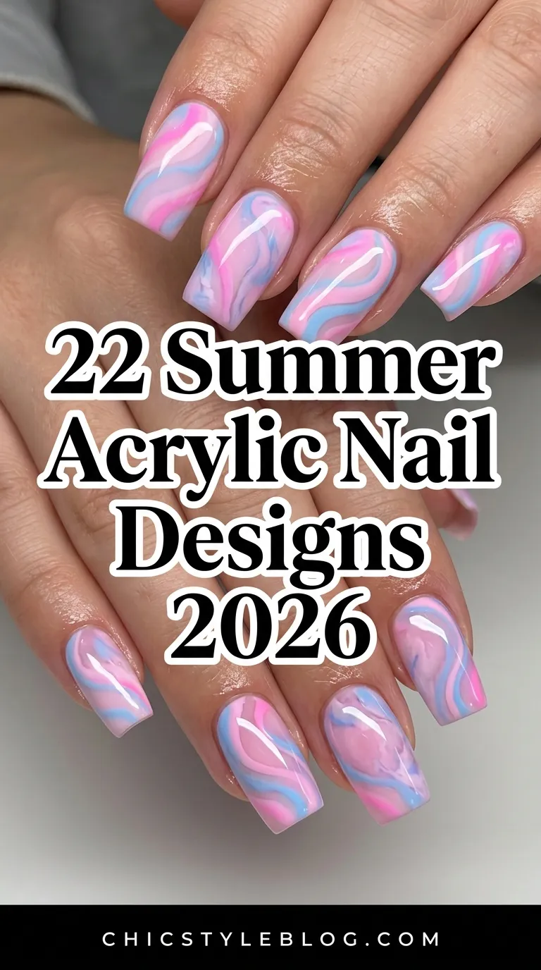 Summer Acrylic Nail Designs