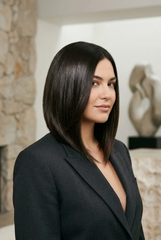 Sleek Dark Espresso Lob