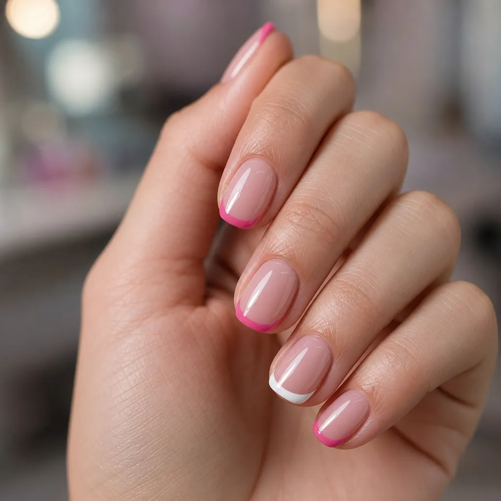 Summer Nails Inspo 2026 Micro Pink French Tips That Whisper Instead of Shout