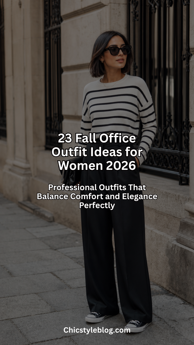 Fall Office Outfit for Women 2026