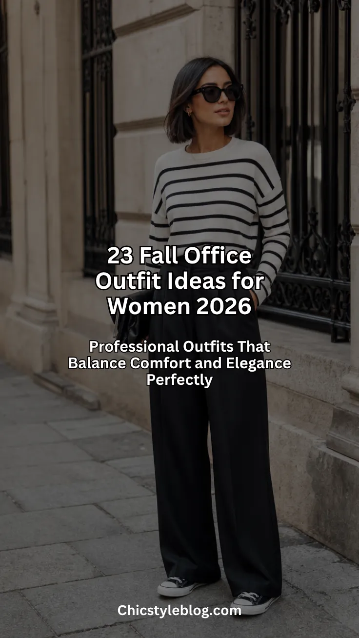 Fall Office Outfit for Women 2026