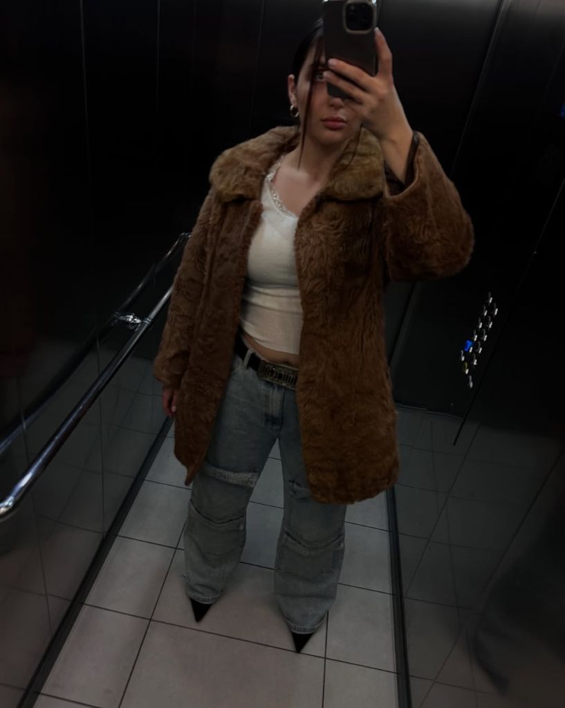 Fall Outfits for Plus Size Women 2026 Warm Teddy Coat With Vintage Edge