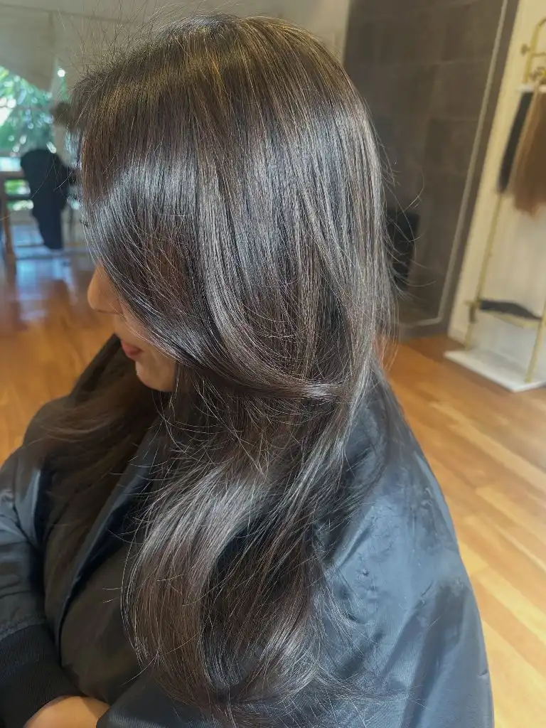 Full Head Babylights Blonde on Brown Hair 2026 Subtle Cool Brunette Layers with Whisper-Fine Babylights