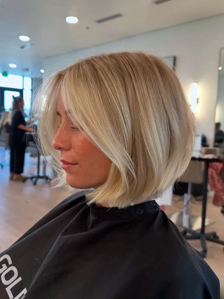 Fall French Bob 2026 Classic Blonde Bob With A Subtle A-Line For Clean Shape