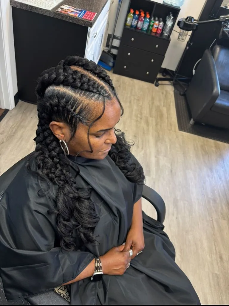 Butterfly Braids Hairstyle 2026 Classic Stitch Butterfly Braids with Elegant Drape