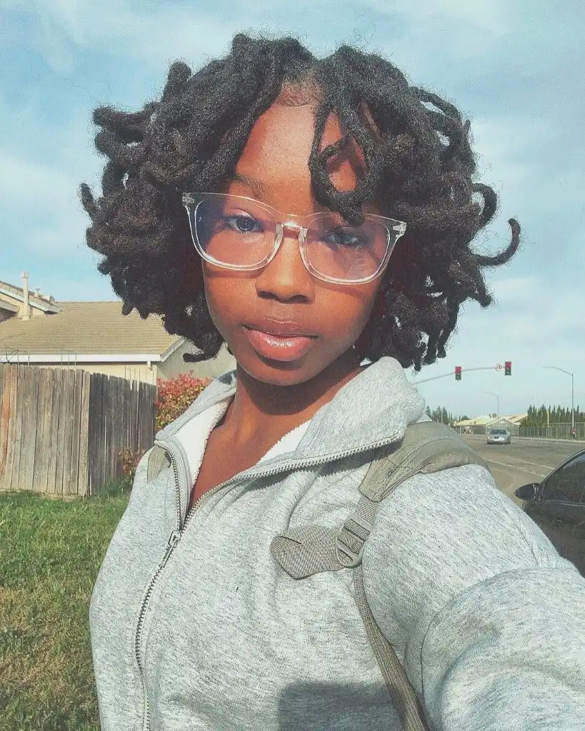Locs Hairstyles for Black Women 2026 Curly Loc Bob with Bouncy Ringlet Texture