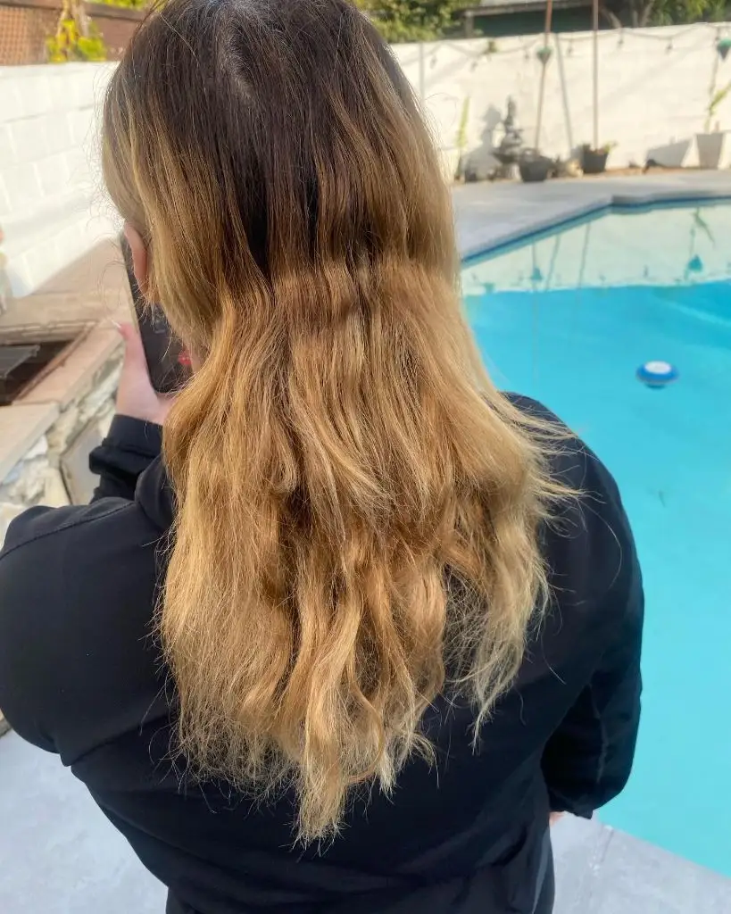 Full Head Babylights Blonde on Brown Hair 2026 Sun-Faded Ombré with Textured Golden Lengths