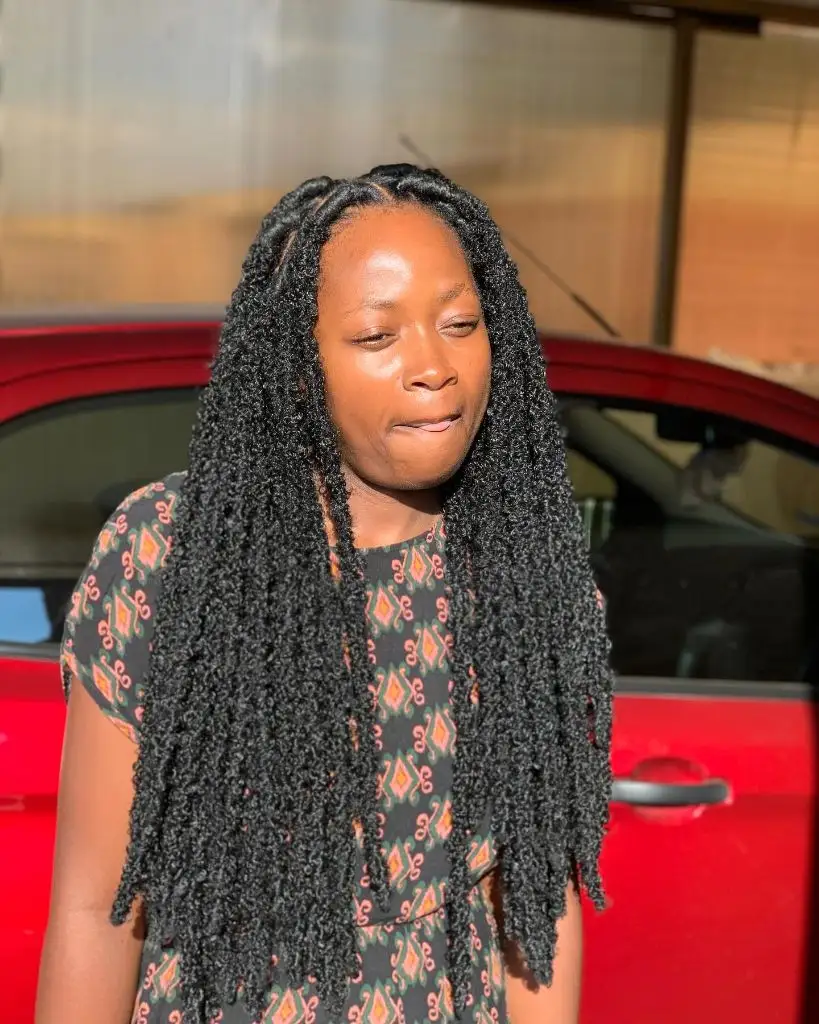 Butterfly Braids Hairstyle 2026 Soft Textured Passion Twists with Natural Volume