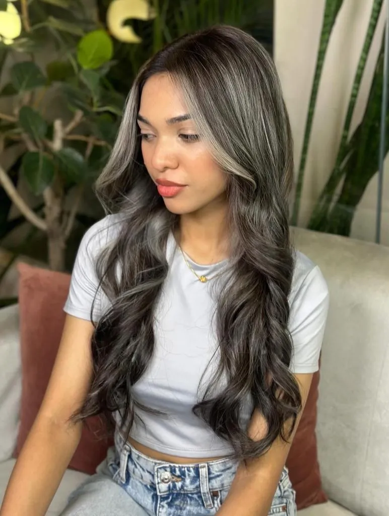 Fall Haircuts for Women 2026 Cool-Toned Ash Brunette Waves With Subtle Face-Framing