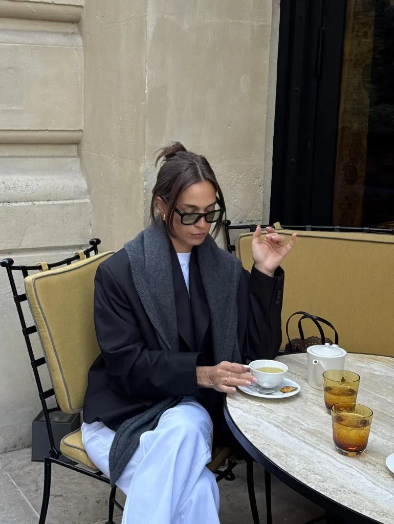 Fall Outfits for 2026 Dark Blazer With Café Terrace Minimalism