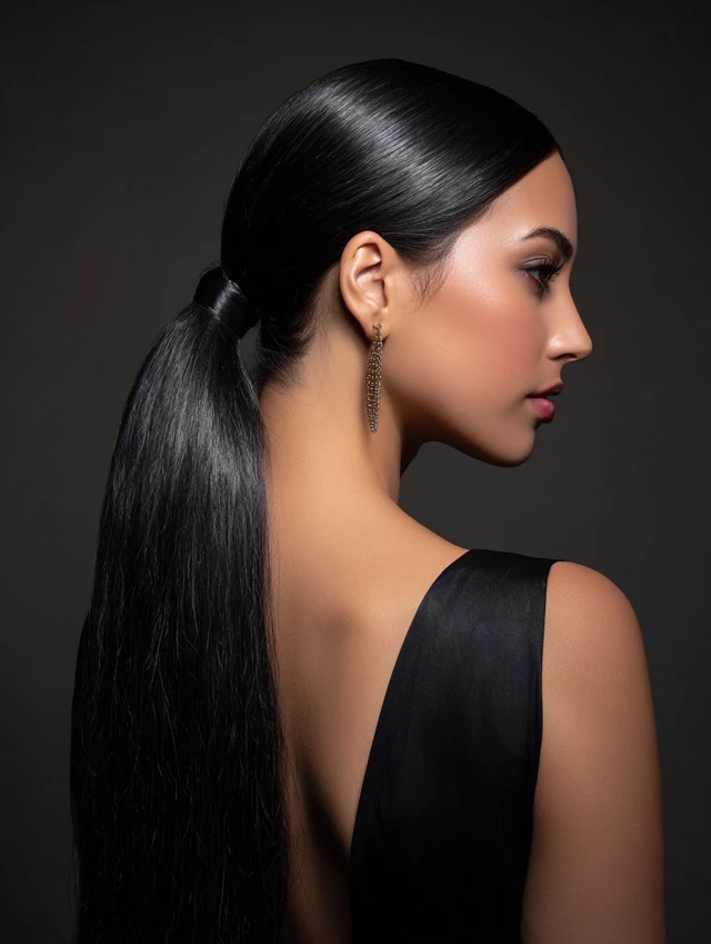 Sleek Straight Hair