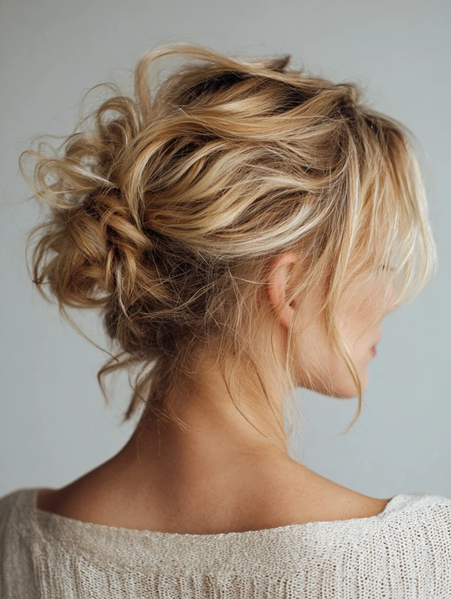 Messy Low Bun photo