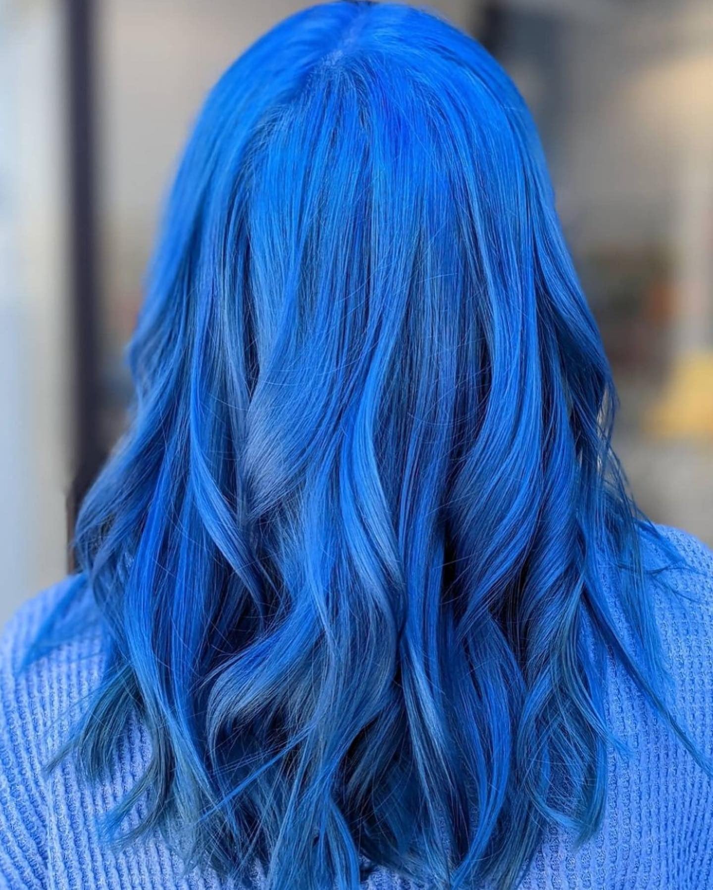 Electric Cobalt All Over hairstyle photo