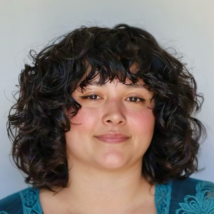 Choppy Layered Bob for Thick Curls bob with curls hairstyle