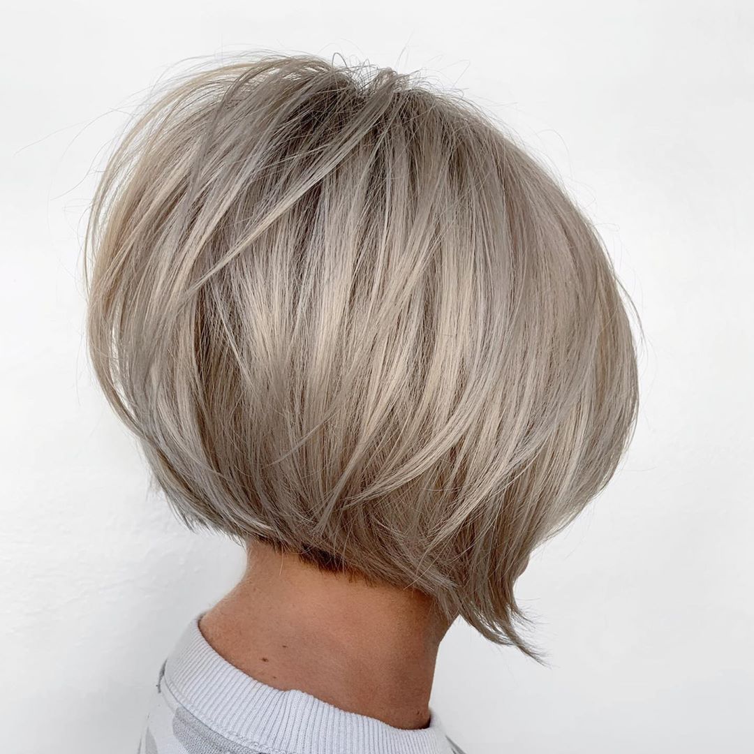 Stacked A-Line Bob stacked bob haircut