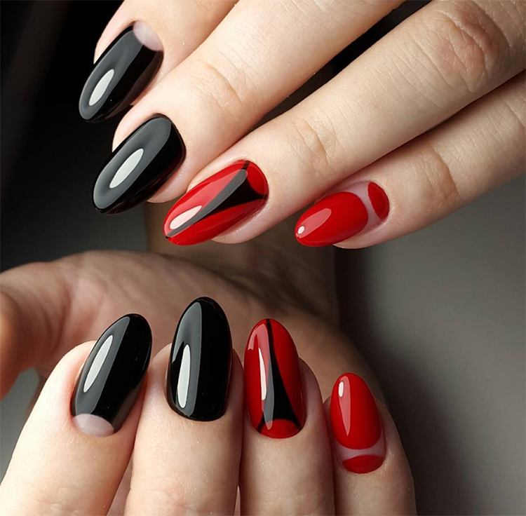 Black Stiletto with a Red Accent photo