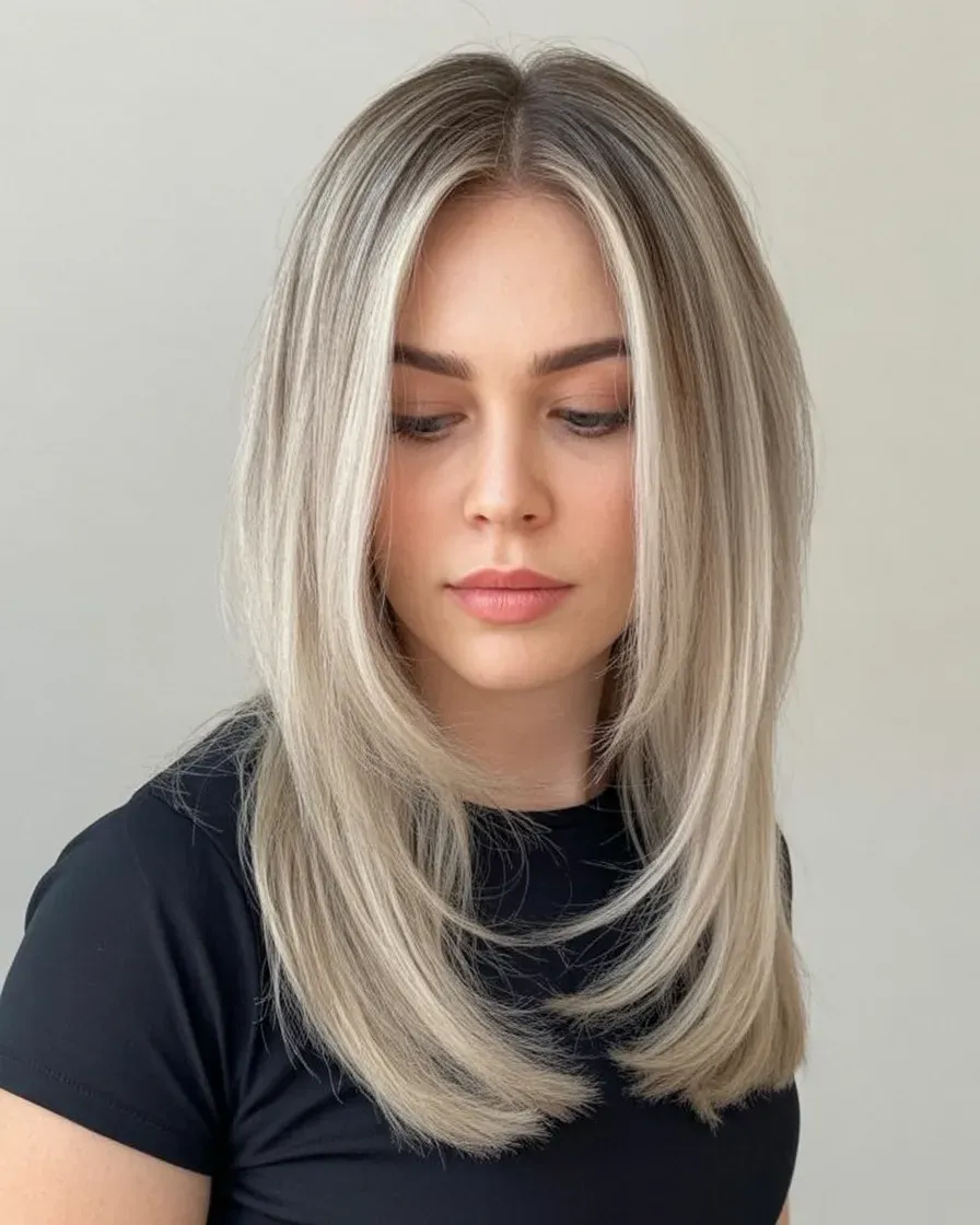 Layered Cut for Thin Hair with Built-In Fullness layered hairstyle