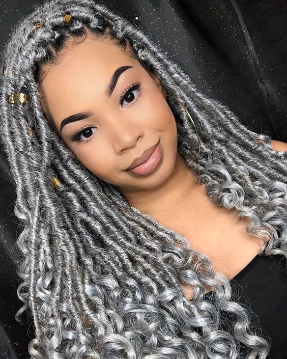 Crochet Knotless-Inspired Braids - crochet braid hairstyle