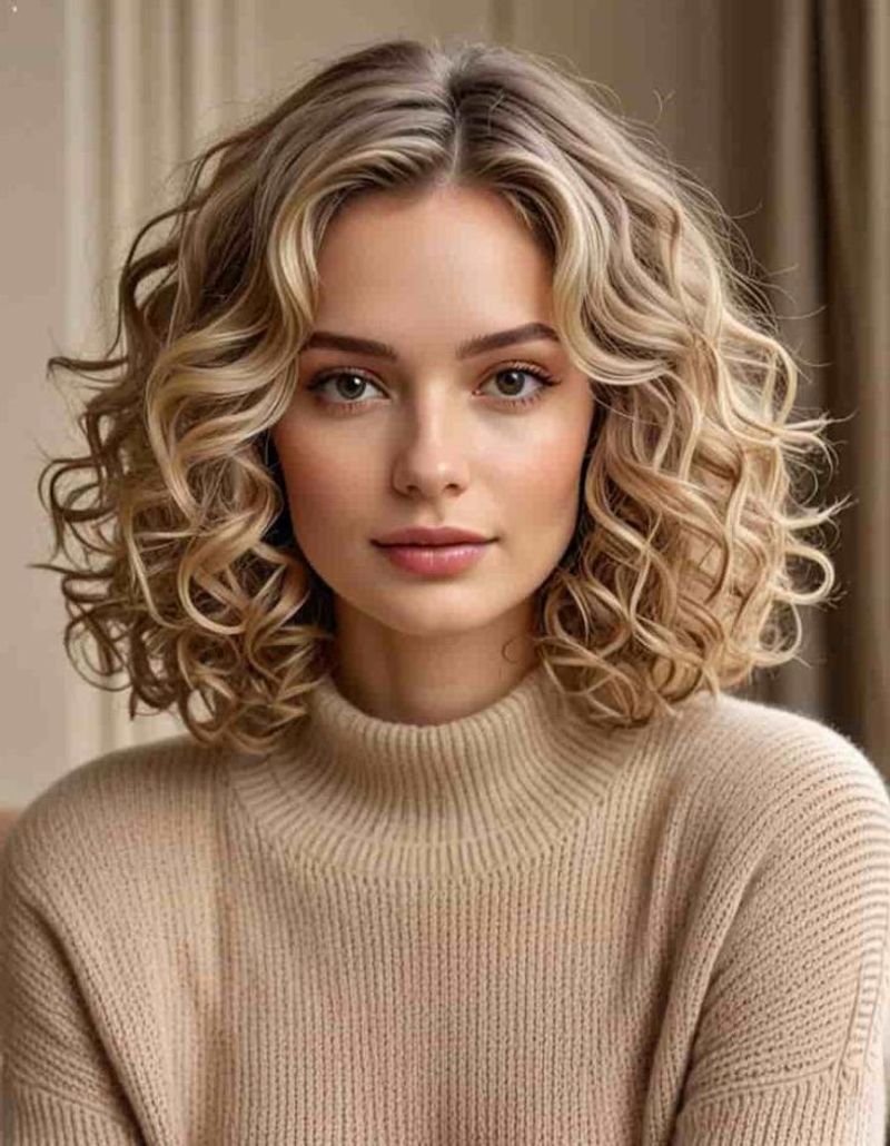 Asymmetrical Lob with One Side Longer lob haircut