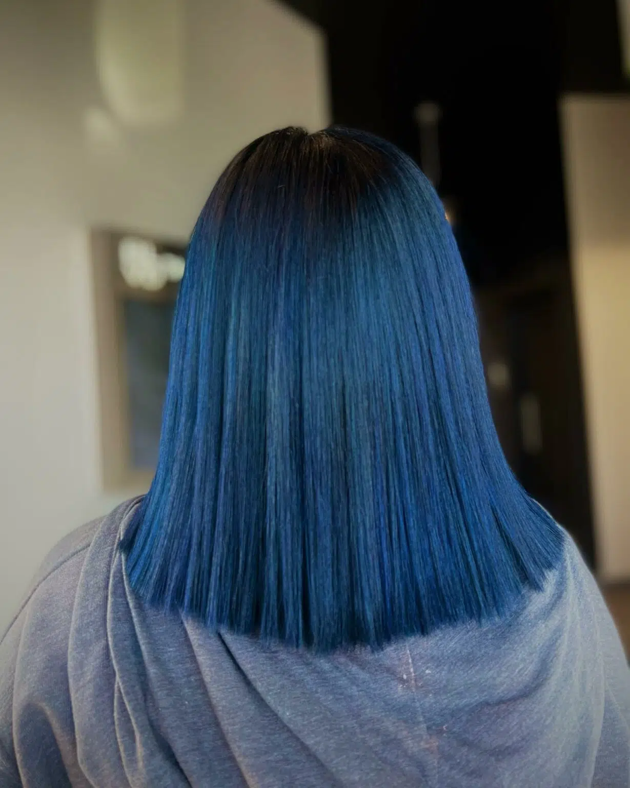 Deep Sapphire Bob hairstyle photo