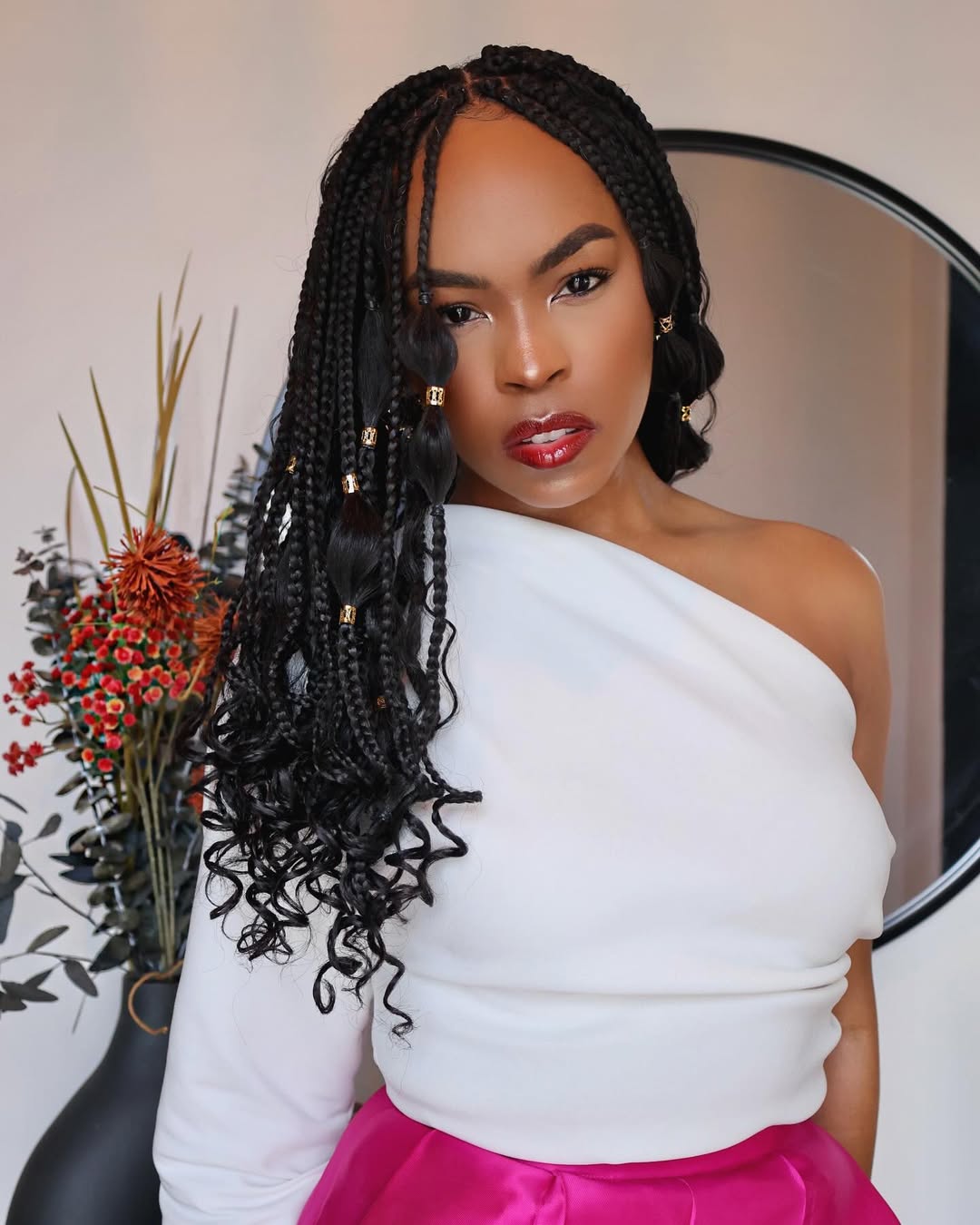 Kinky Twist Crochet Style - crochet braid hairstyle