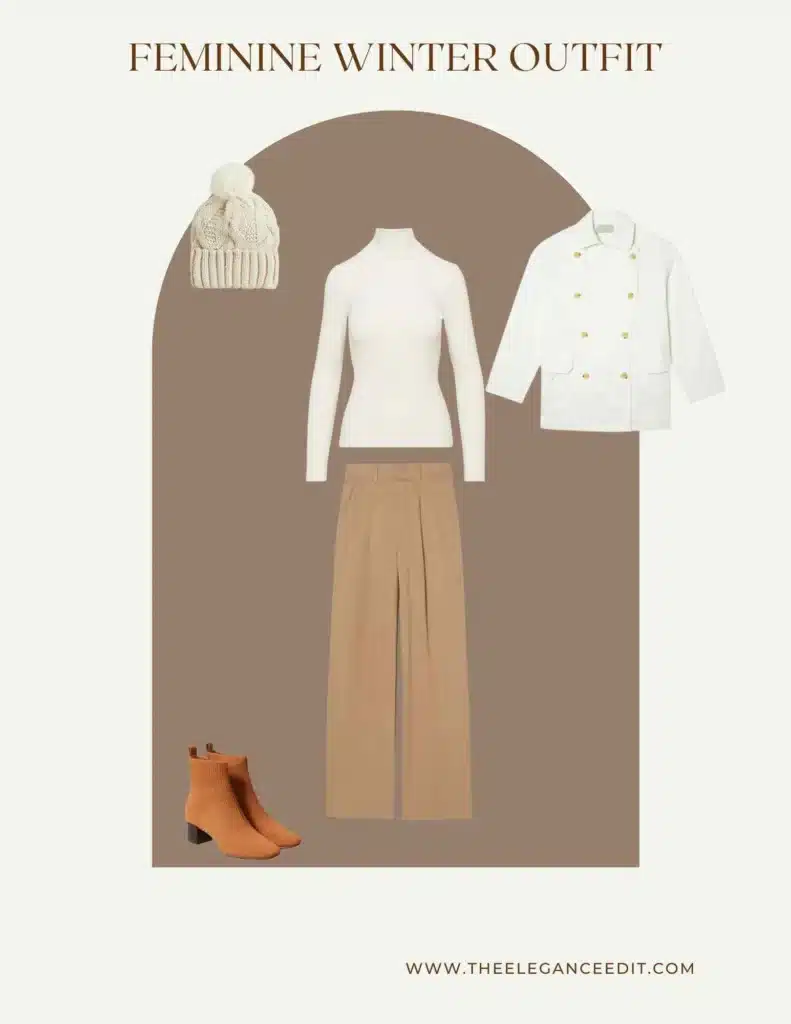 Cosy Cold-Weather Feminine Outfit capsule wardrobe outfit