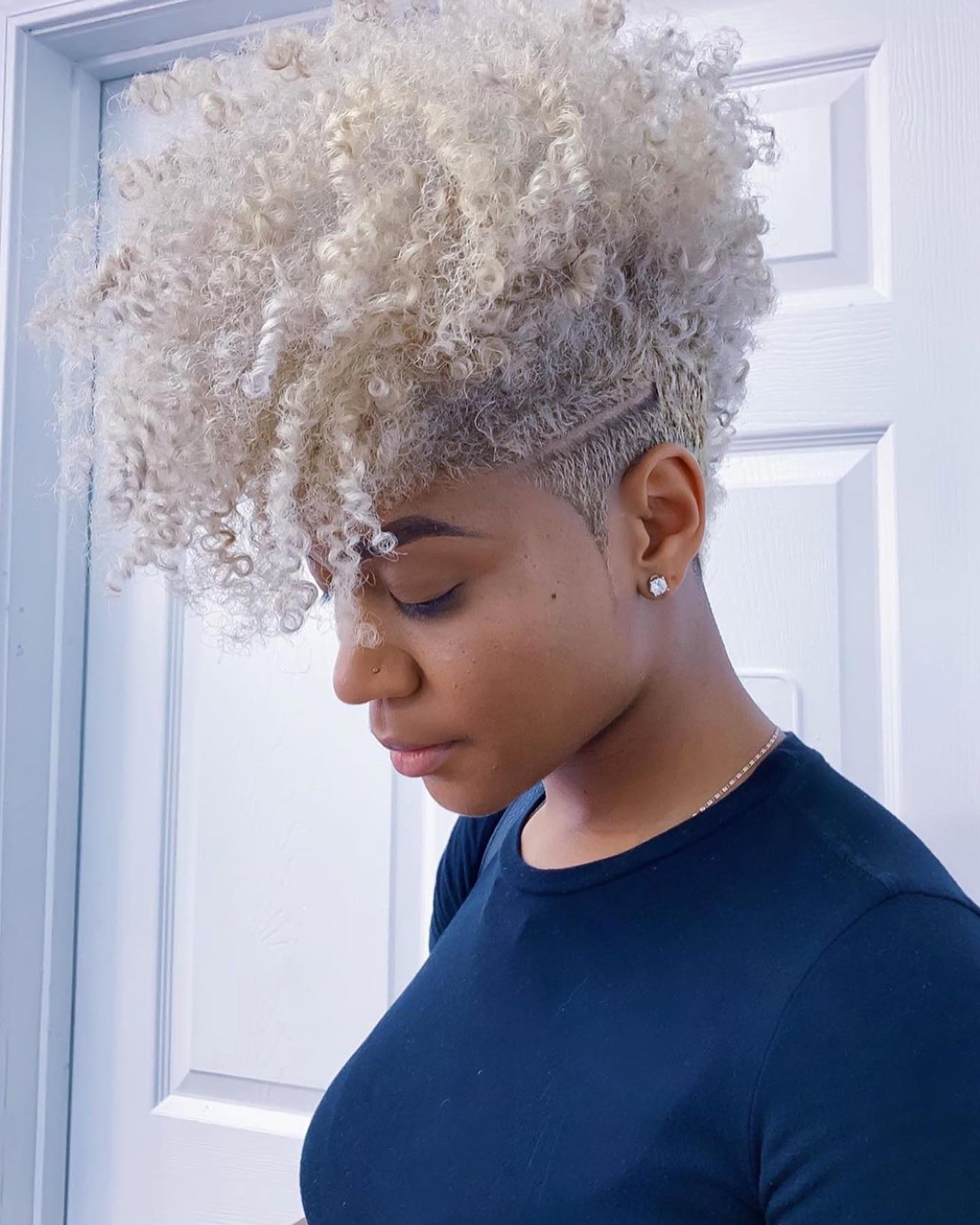 Blonde-Tipped Coils