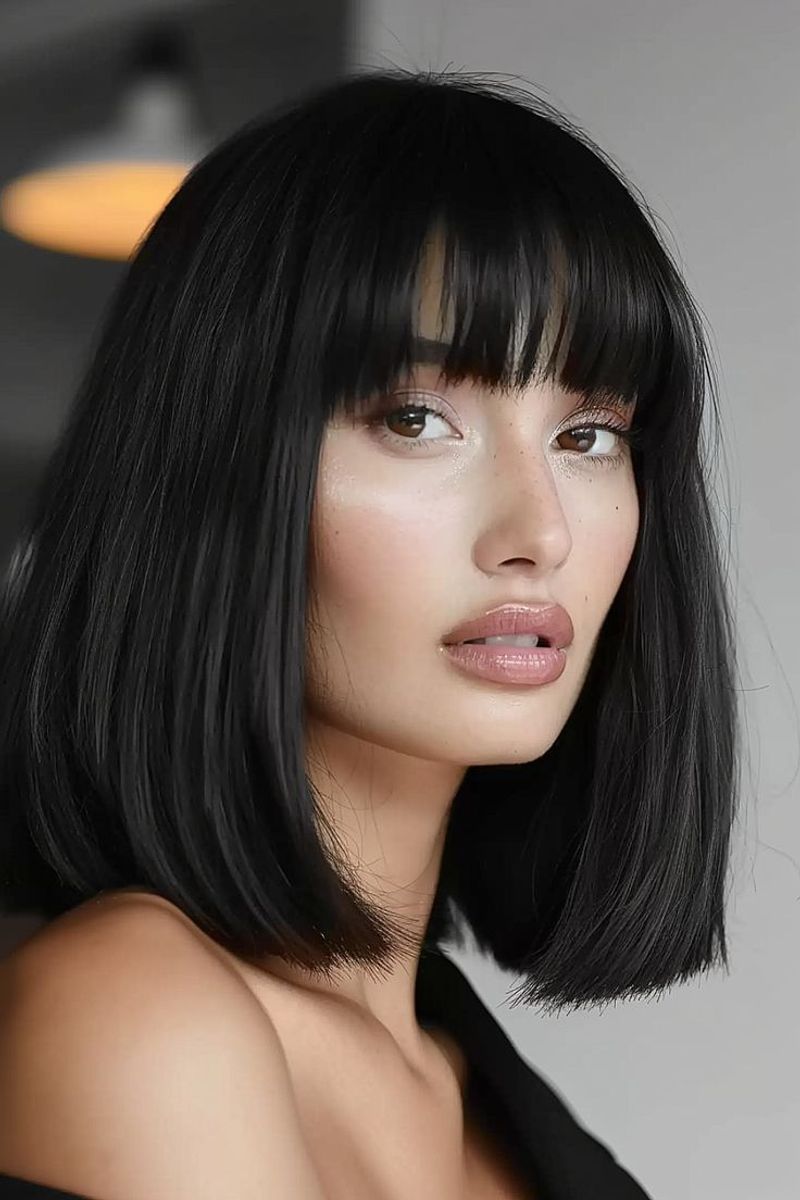 Tousled Lob with Undone Waves lob haircut