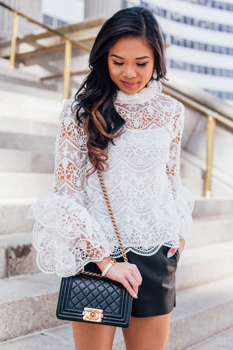 Vintage crochet cardigan boho outfit
