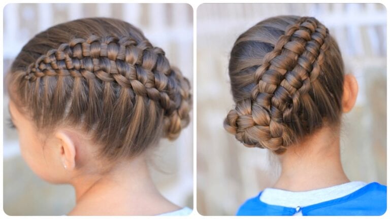 Zipper Braid hairstyle inspiration photo