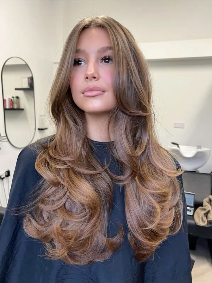 Bouncy Blowout Curls