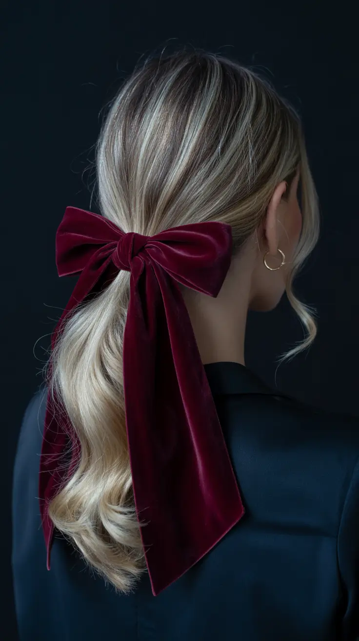 Christmas Party Hairstyle With Soft Volume Christmas hairstyle