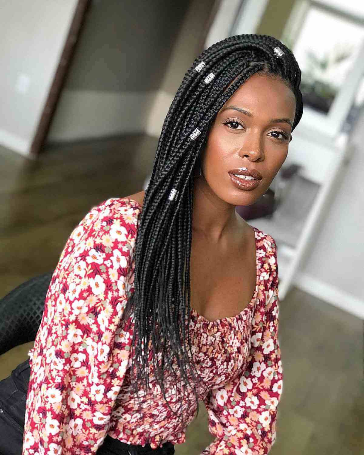 Crochet Box Braids for Texture Without a Long Install braiding hair idea