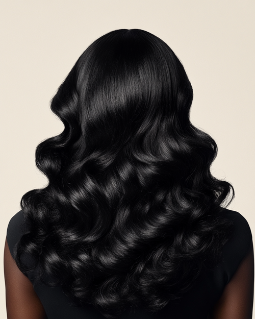 Black Waves with a Satin Finish