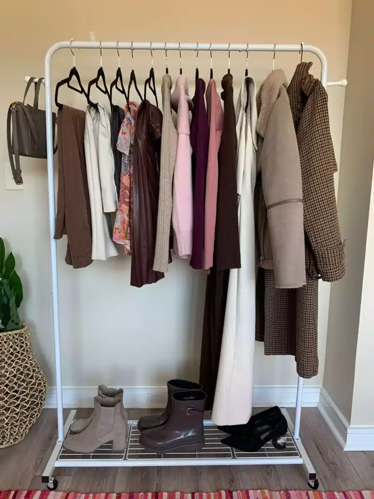 Colourful Fall Capsule Outfit capsule wardrobe outfit