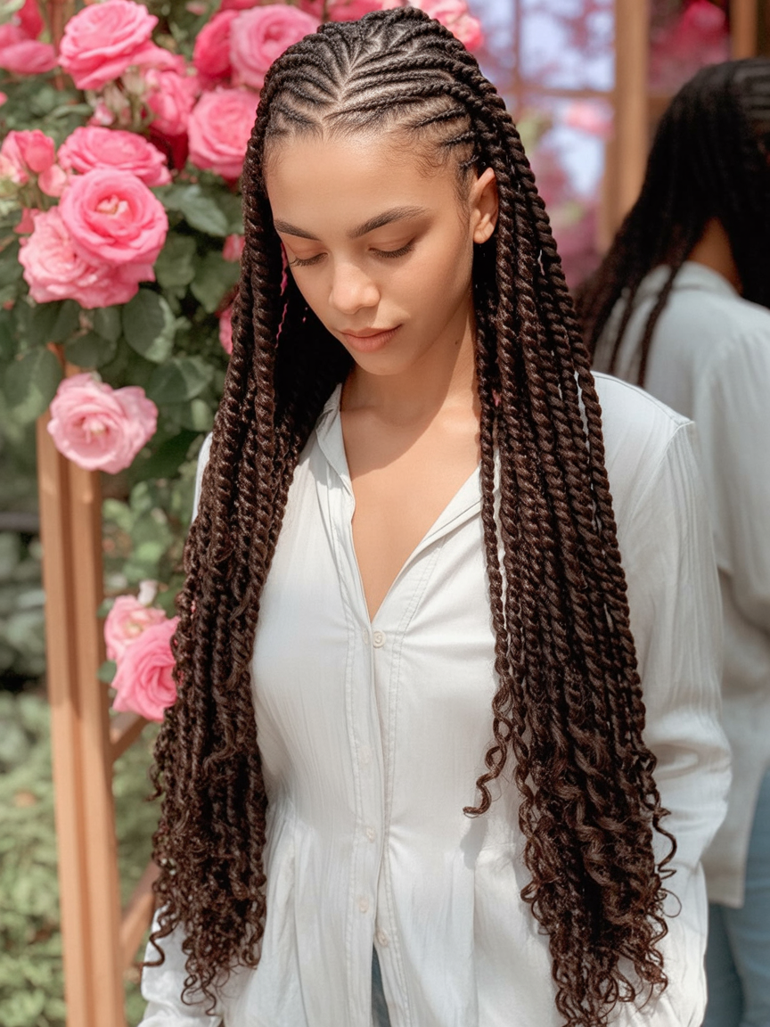 Spring Twists hairstyle