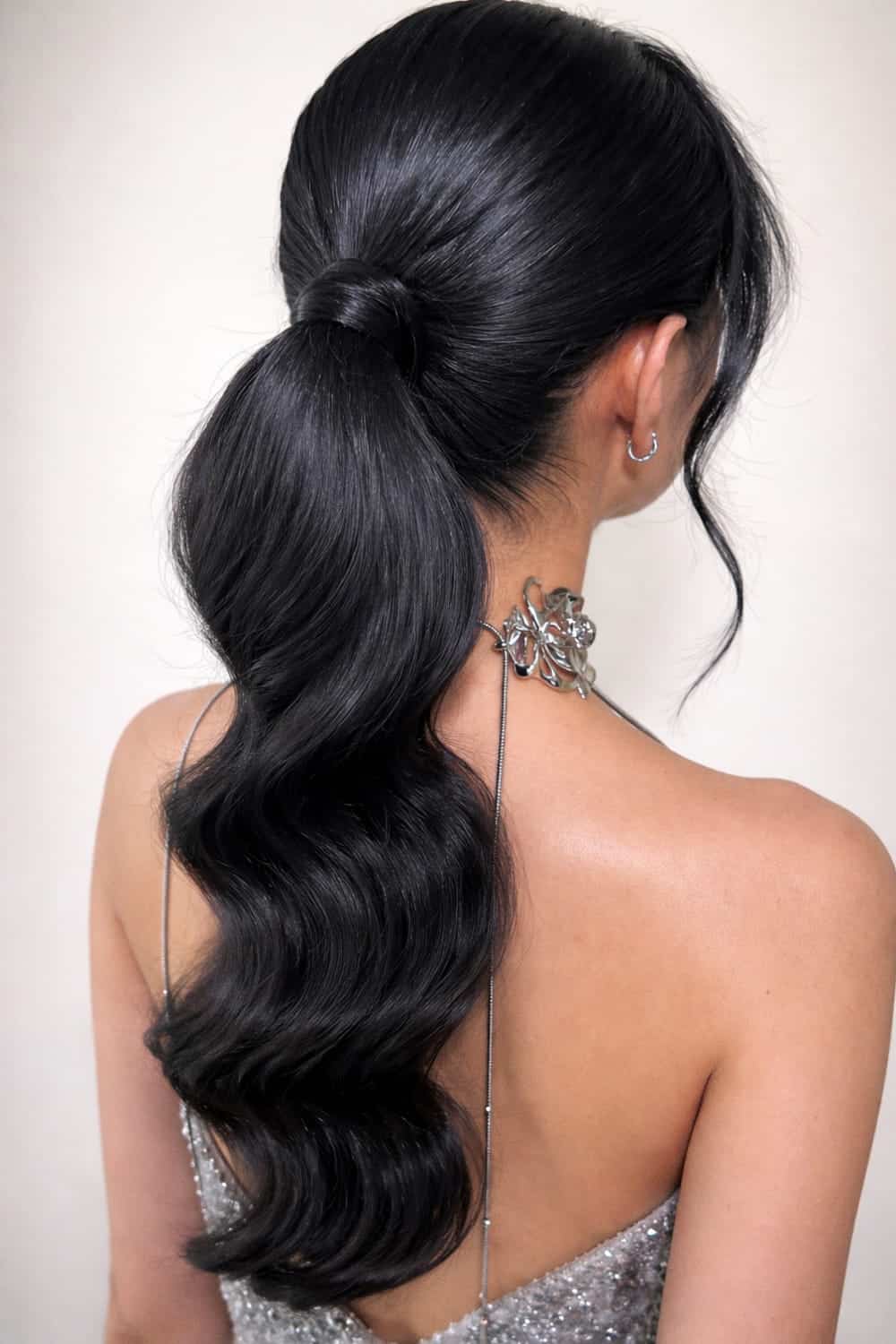 Sleek Low Ponytail