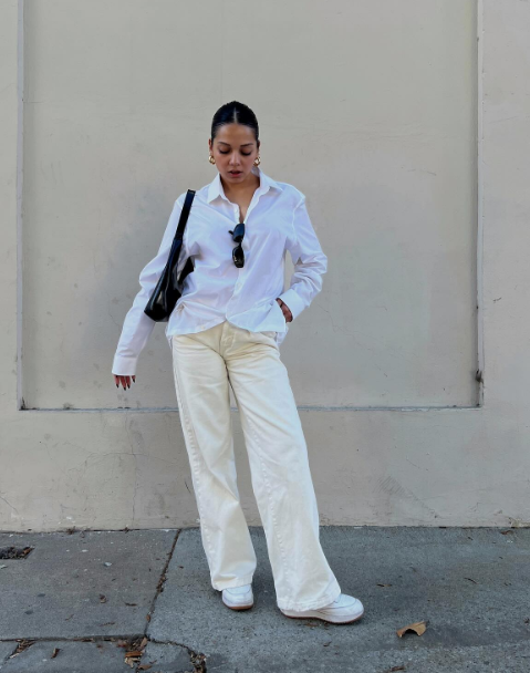 All-White Sunday Outfit casual church outfit