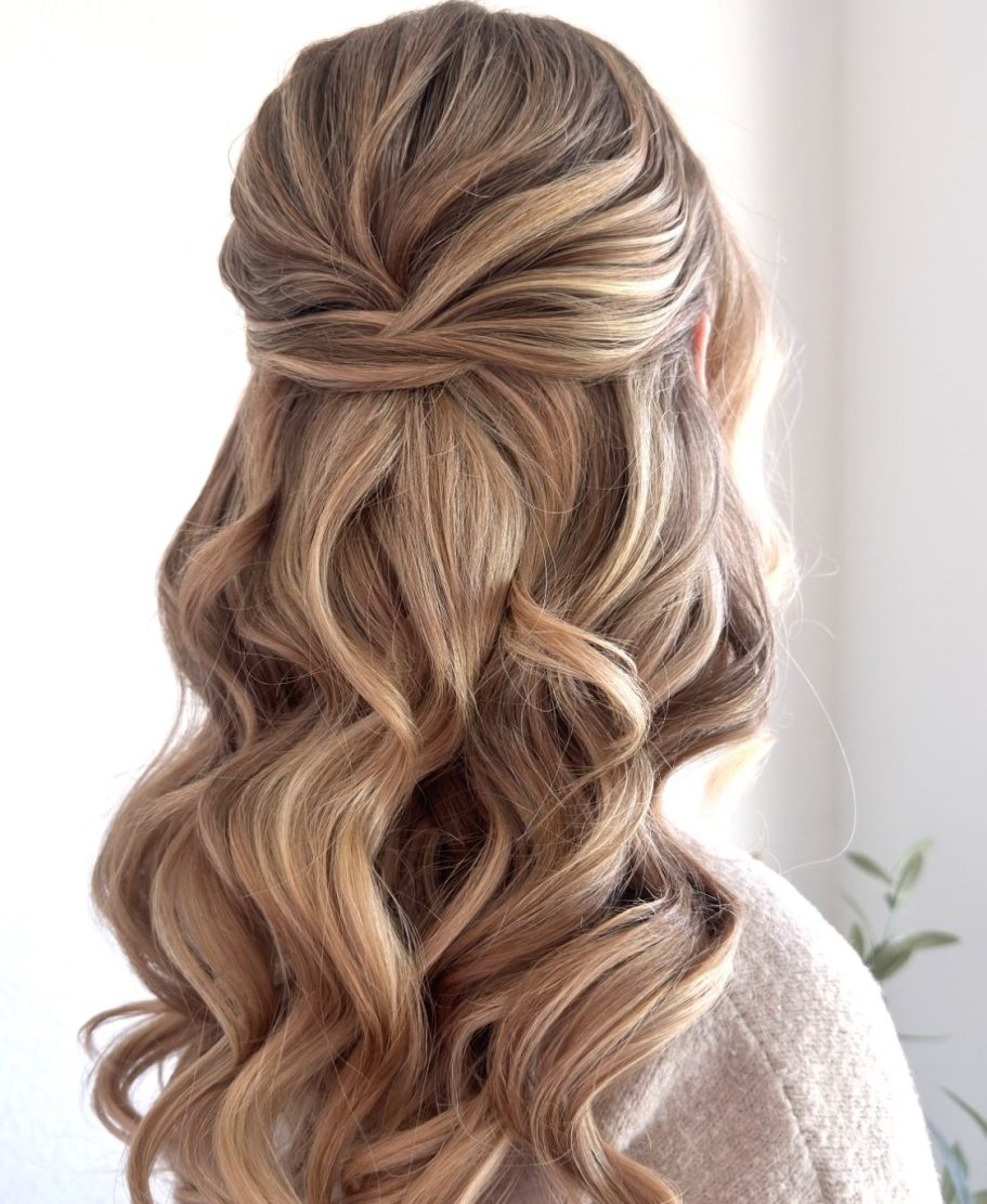 Half-Up Twisted Halo