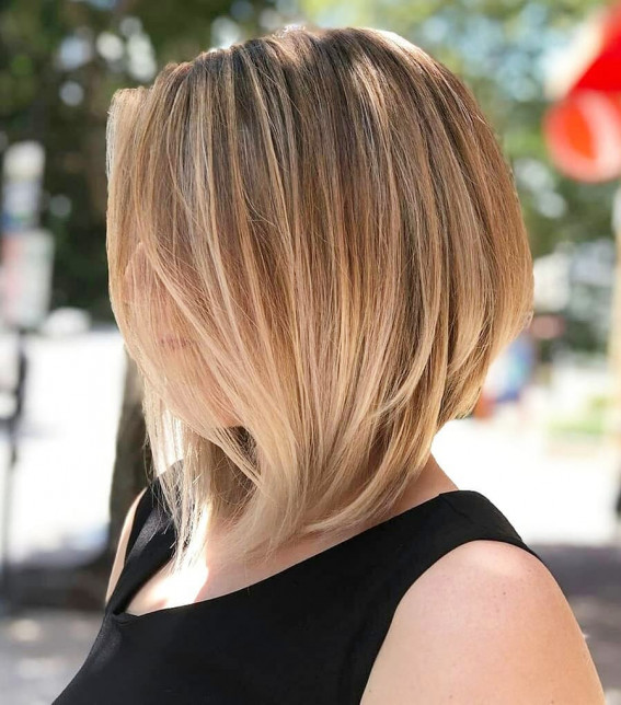 Classic Inverted Stacked Bob stacked bob haircut