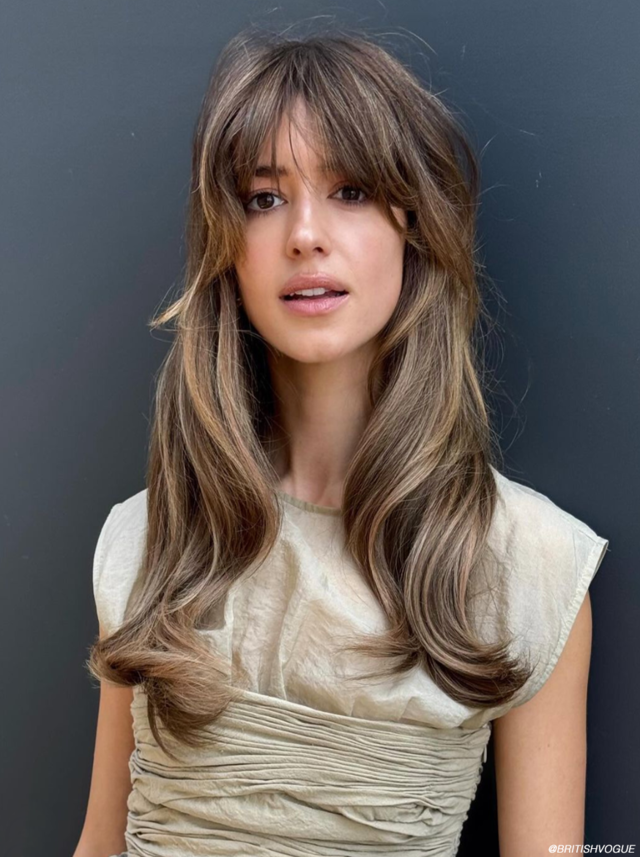 Soft Curtain Bangs
