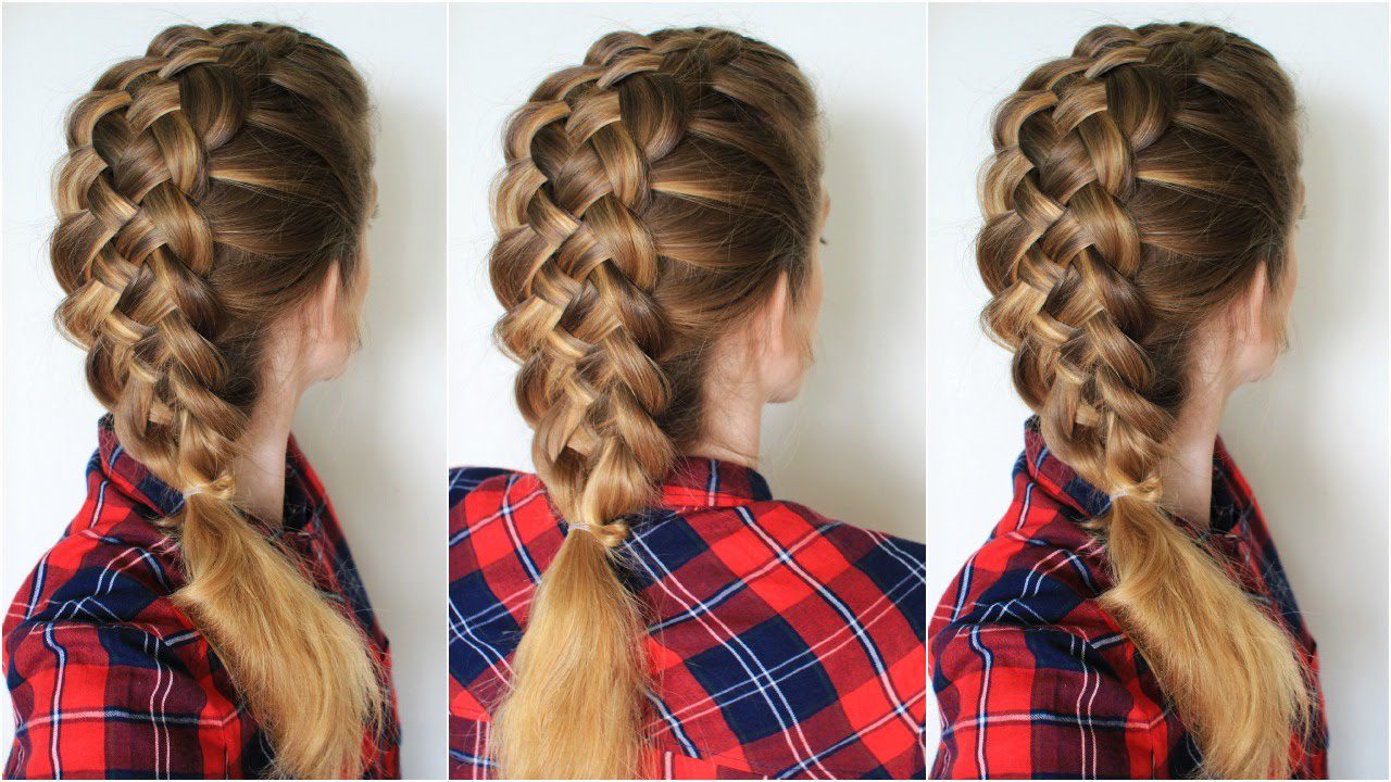Five-Strand Showpiece Braid hairstyle inspiration photo