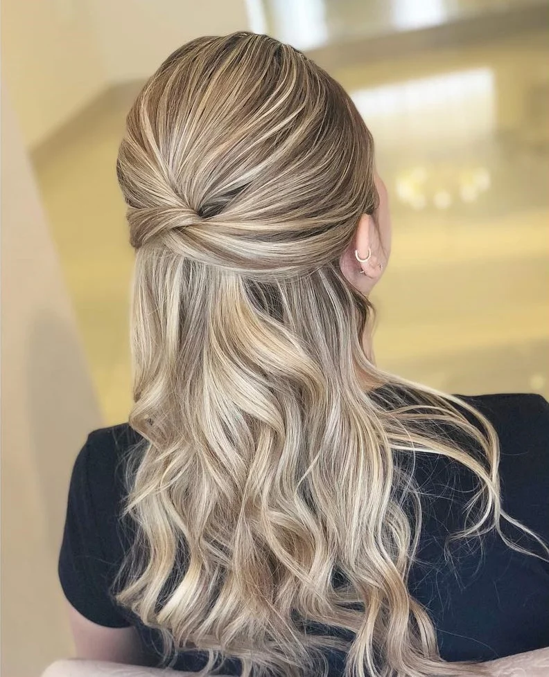 Twisted Crown Half-Up