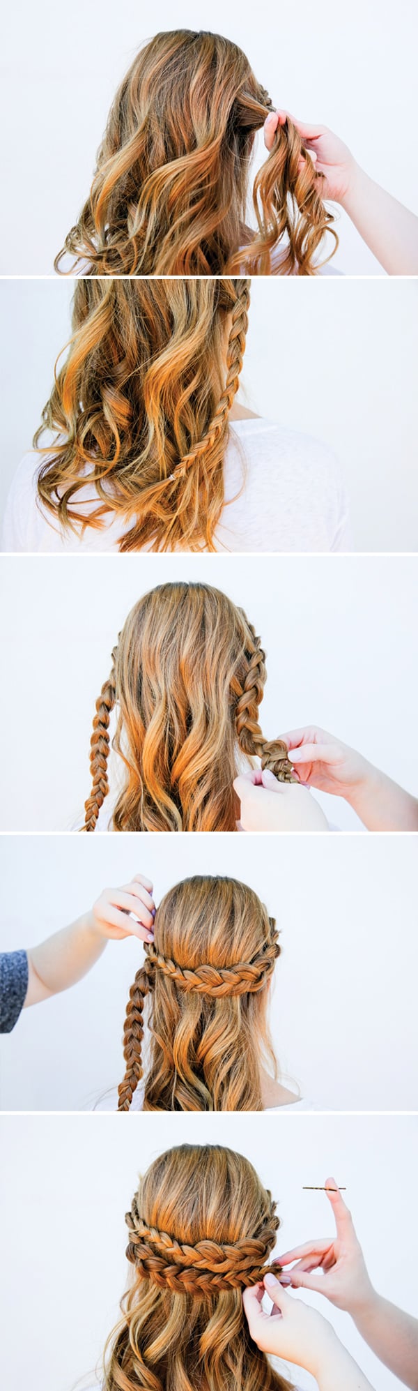 Halo Braid on Long Hair hairstyle inspiration photo