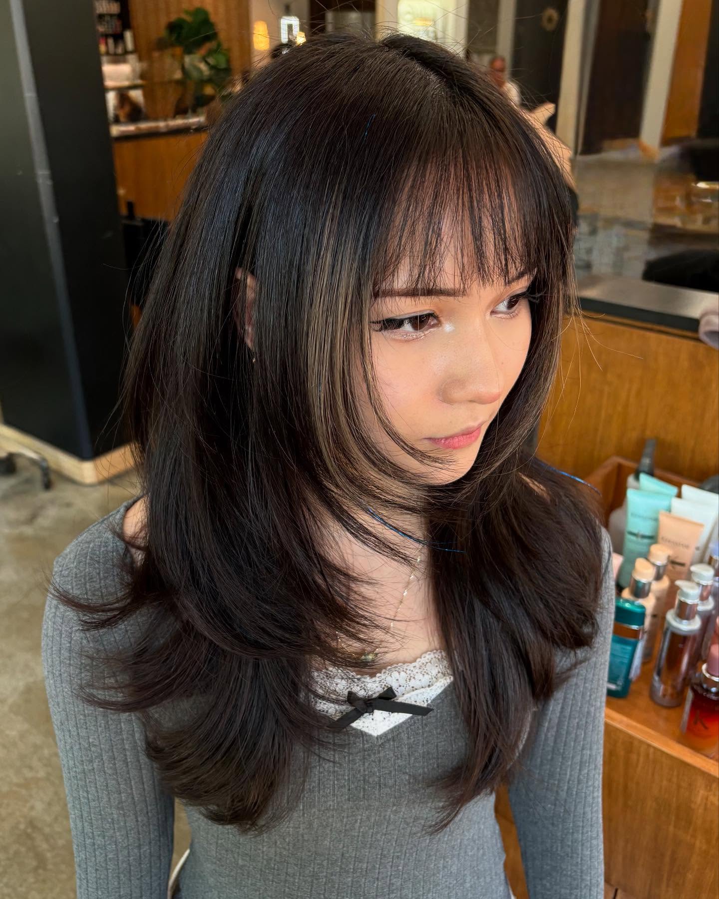 Dimensional Wolf Cut with Soft Layering wolf cut hair